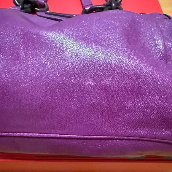 Authentic SALVATORE FERRAGAMO Wooden handles Handbag - Picture 2 of 9